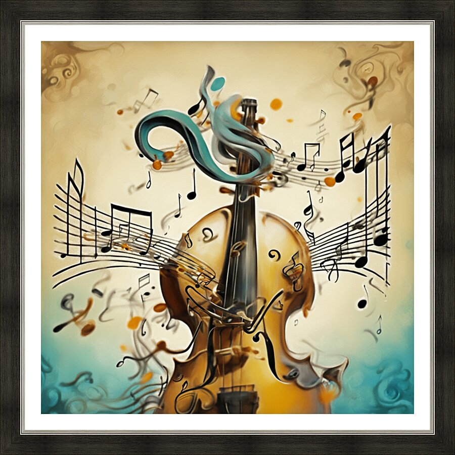 Rhythmic expression 20 Picture Frame print