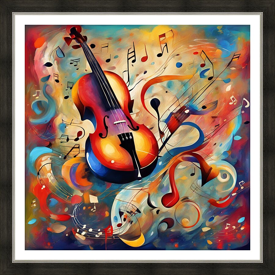 Rhythmic expression 68 Picture Frame print