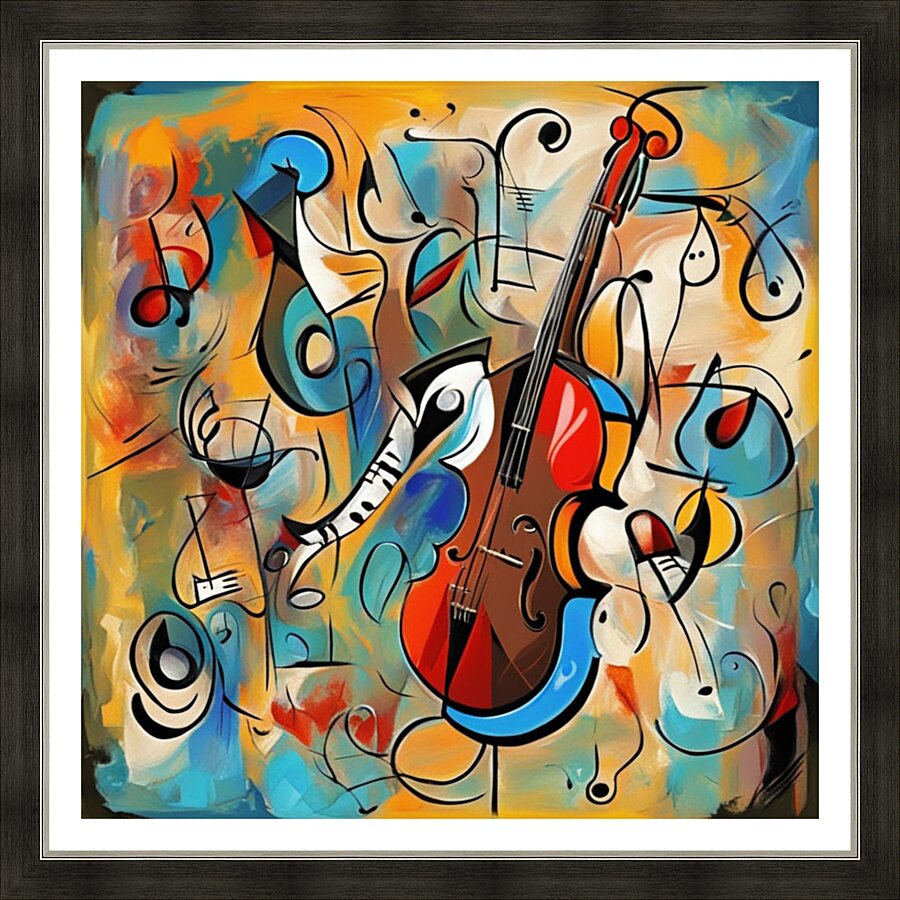 Rhythmic expression 12 Picture Frame print