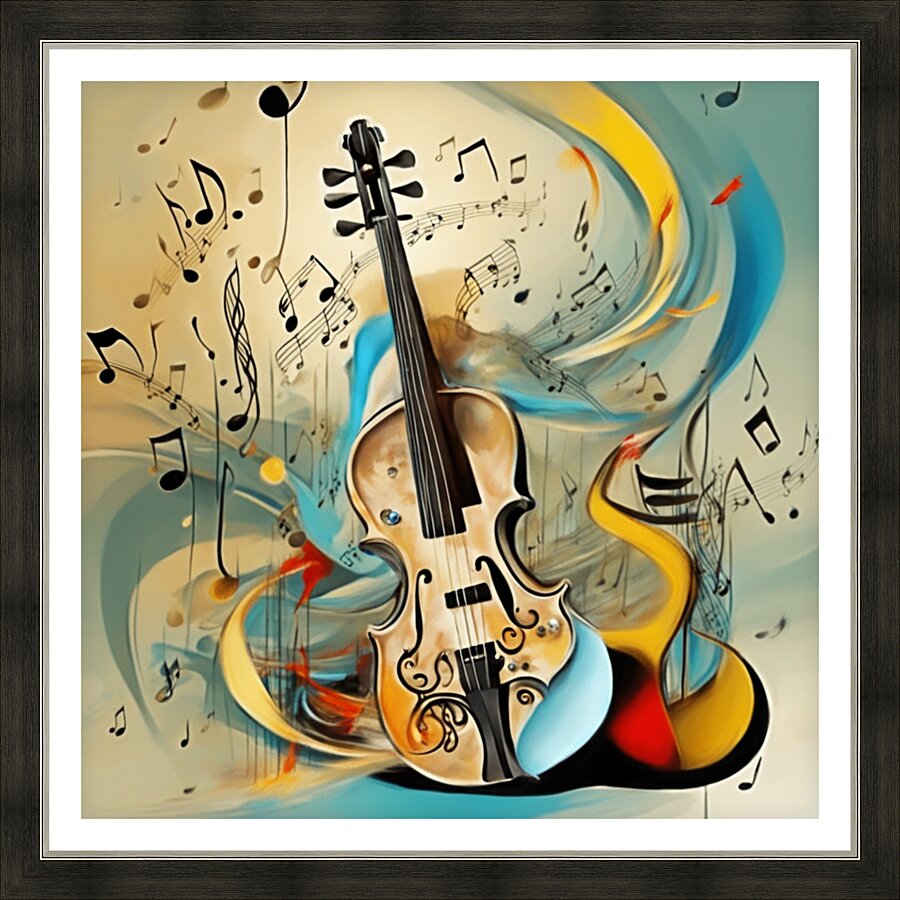 Rhythmic expression 36 Picture Frame print