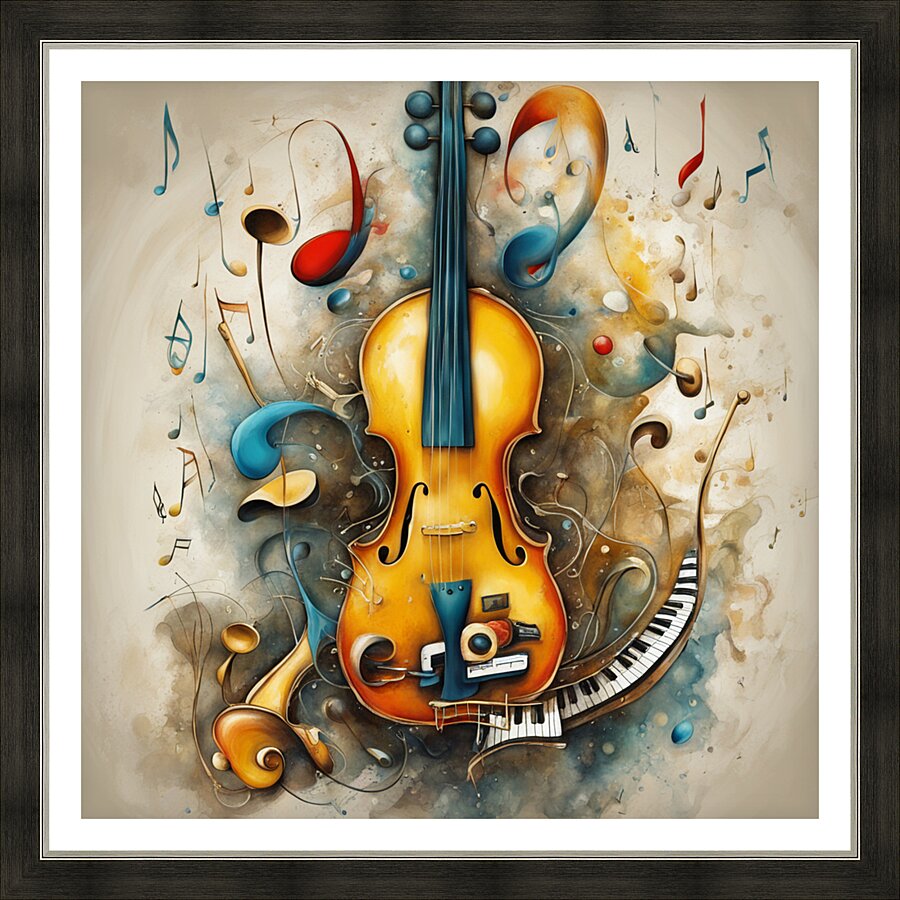 Rhythmic expression 47 Picture Frame print