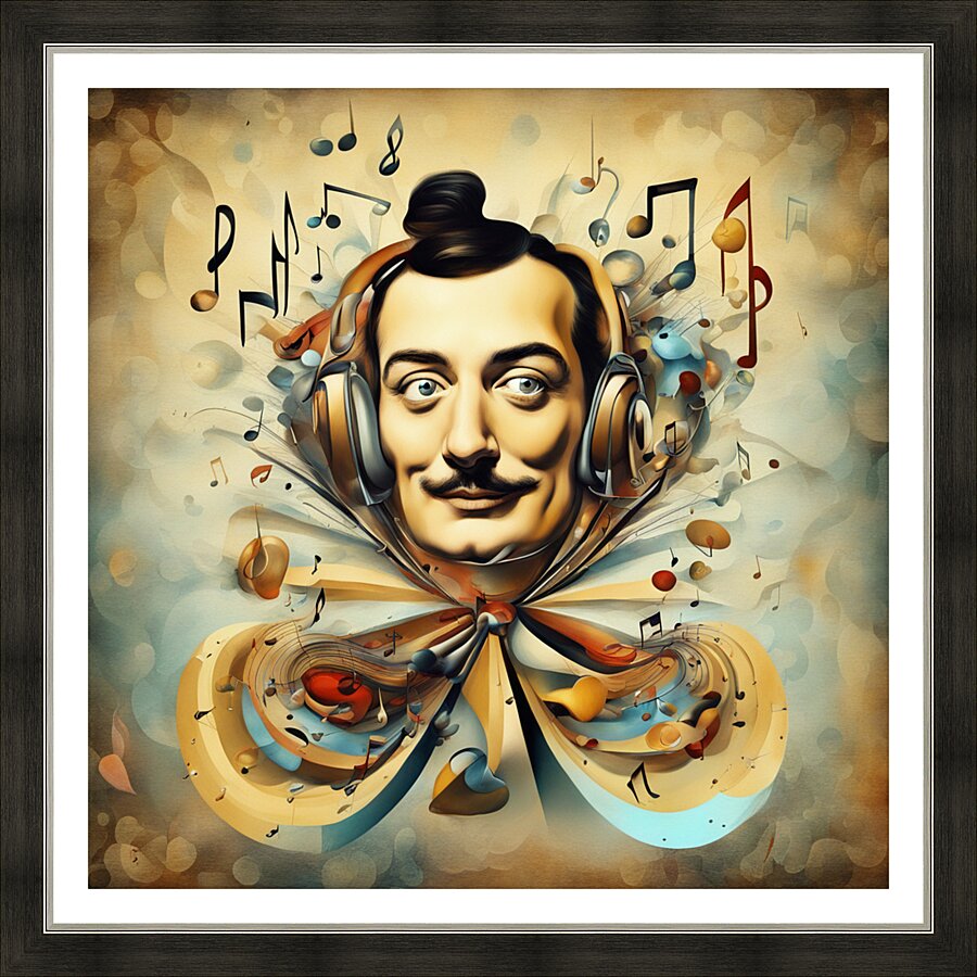 Rhythmic expression 45 Picture Frame print