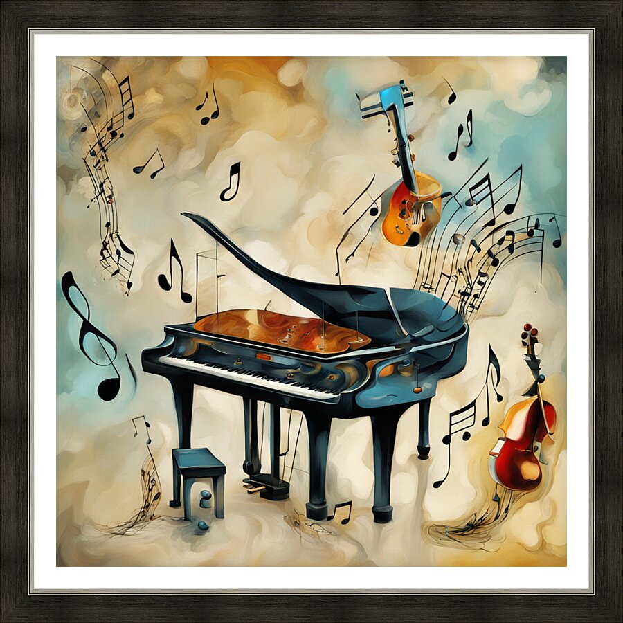 Rhythmic expression 41 Picture Frame print