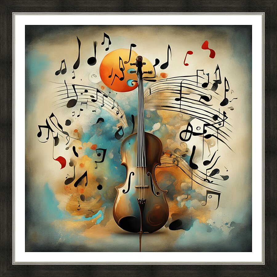 Rhythmic expression 54 Picture Frame print