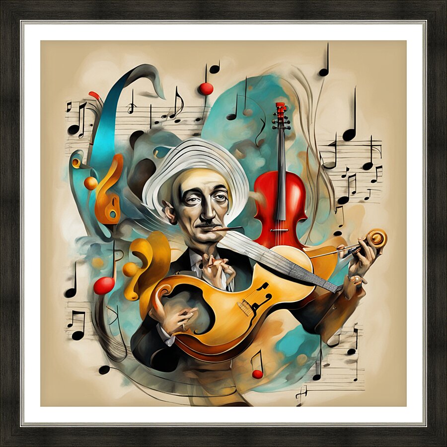 Rhythmic expression 72 Picture Frame print