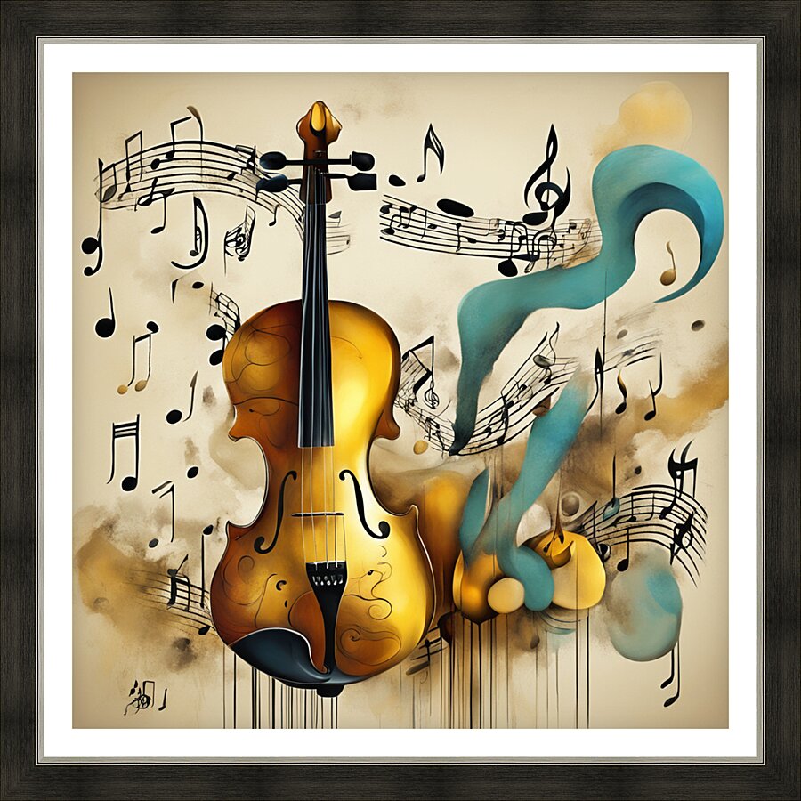 Rhythmic expression 23 Picture Frame print