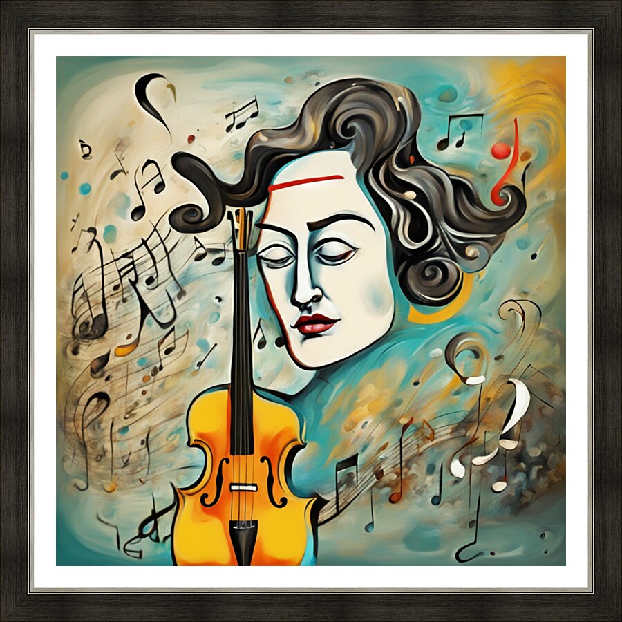 Rhythmic expression 59 Picture Frame print