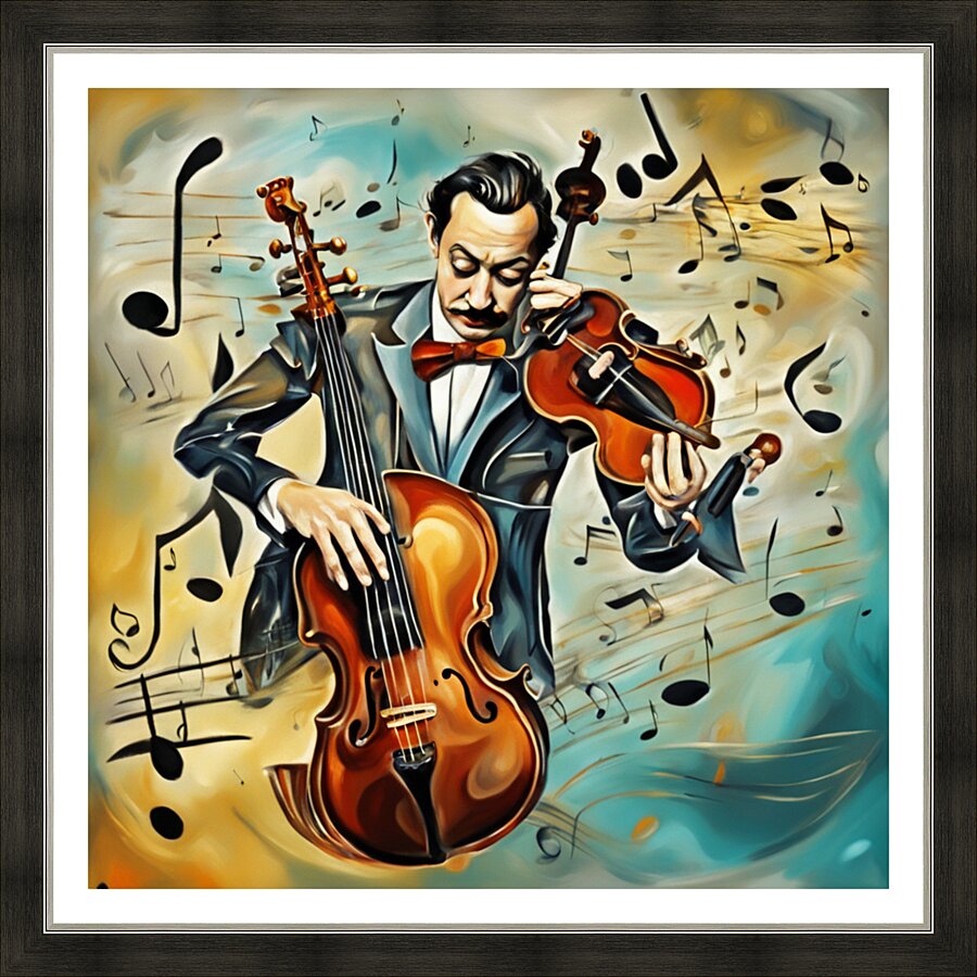 Rhythmic expression 26 Picture Frame print