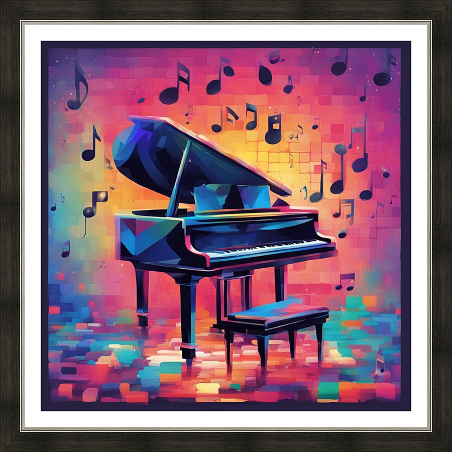 Rhythmic expression 138 Picture Frame print