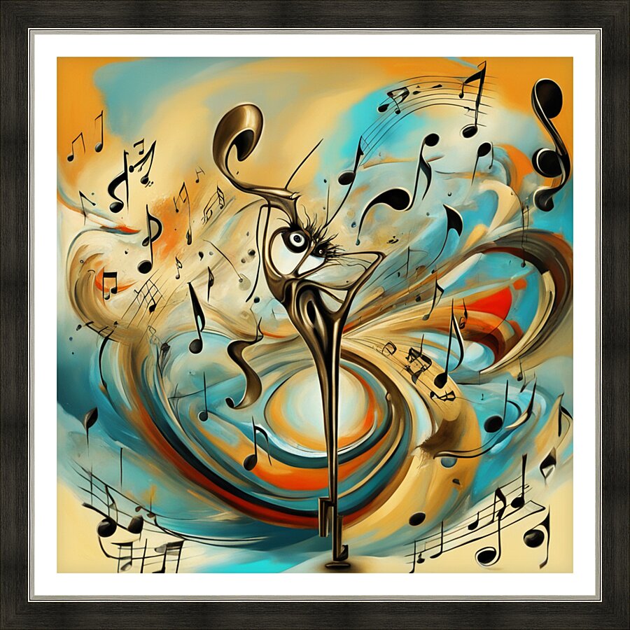 Rhythmic expression 91 Picture Frame print