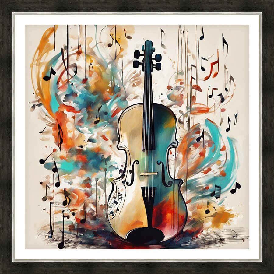 Rhythmic expression 132 Picture Frame print