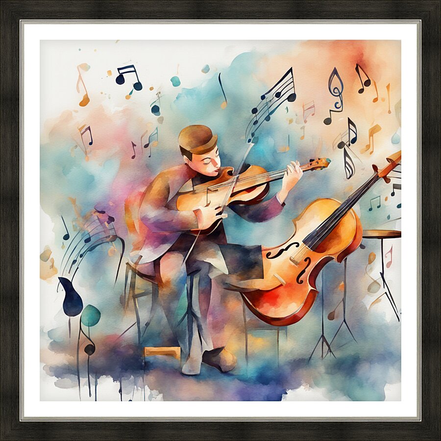 Rhythmic expression 120 Picture Frame print