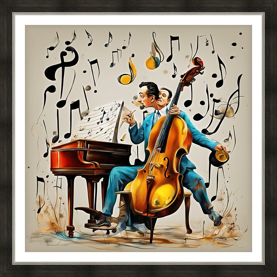 Rhythmic expression 115 Picture Frame print