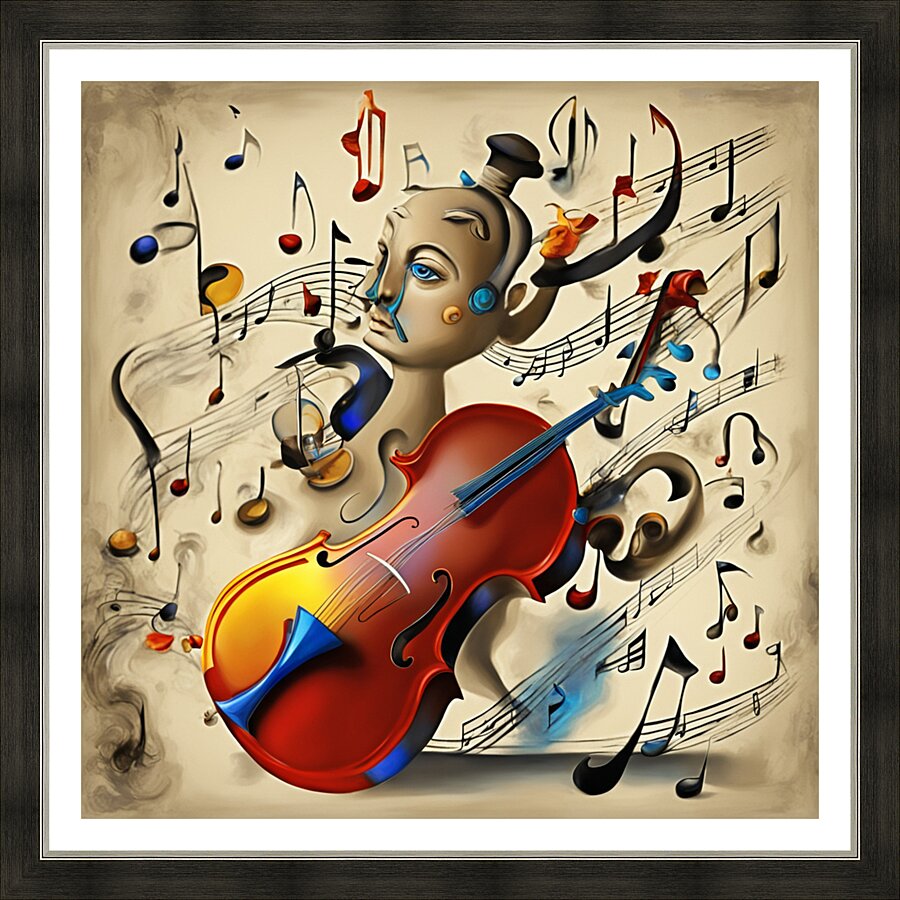 Rhythmic expression 116 Picture Frame print