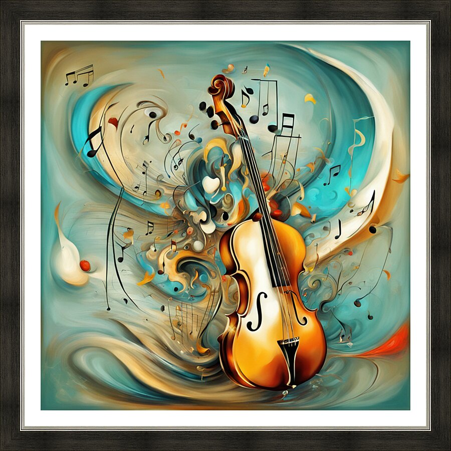 Rhythmic expression 90 Picture Frame print
