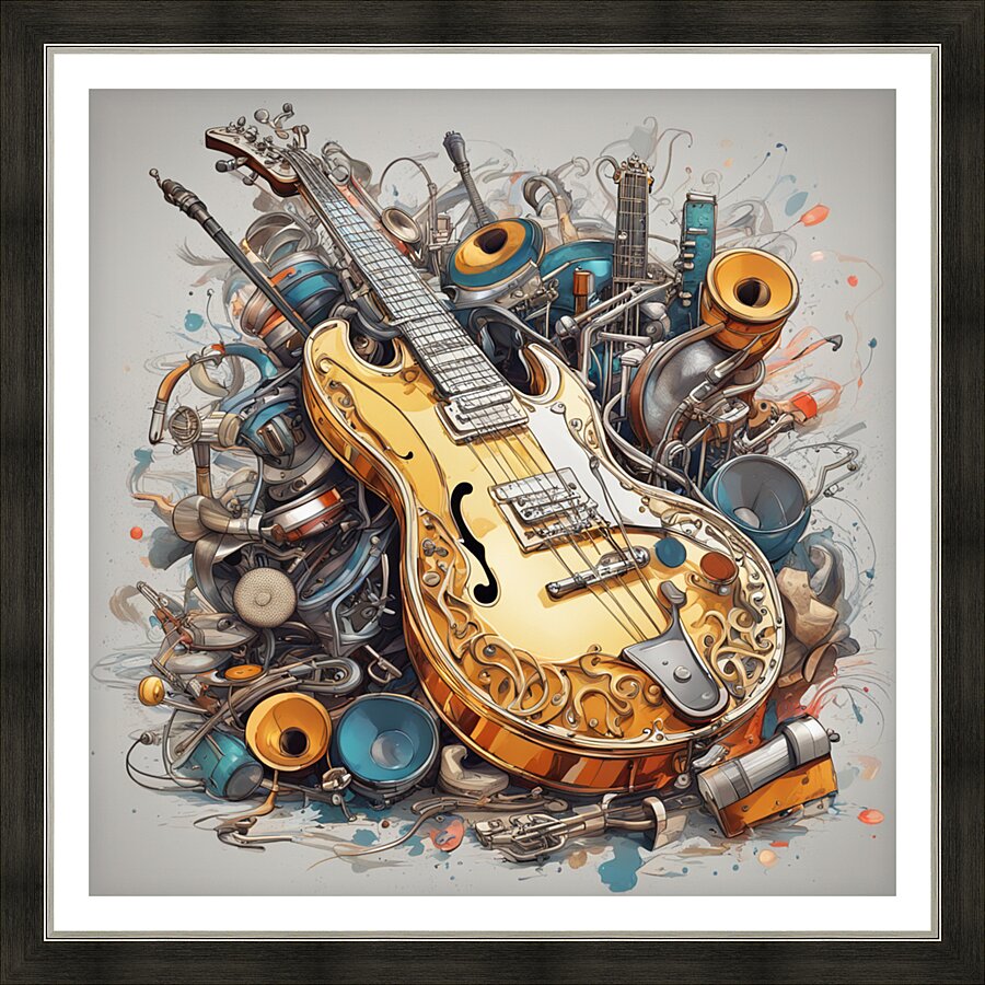 Rhythmic expression 143 Picture Frame print