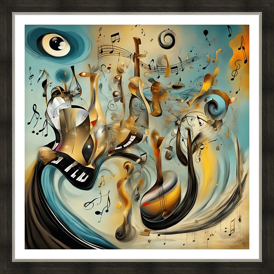 Rhythmic expression 102 Picture Frame print