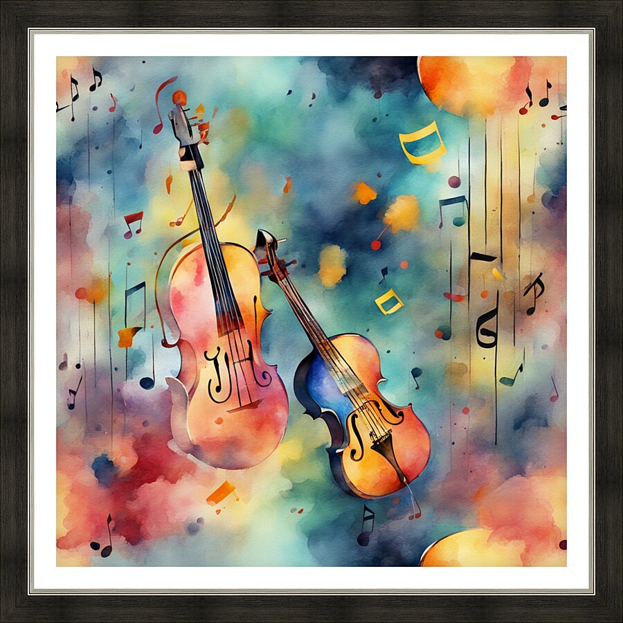Rhythmic expression 77 Picture Frame print