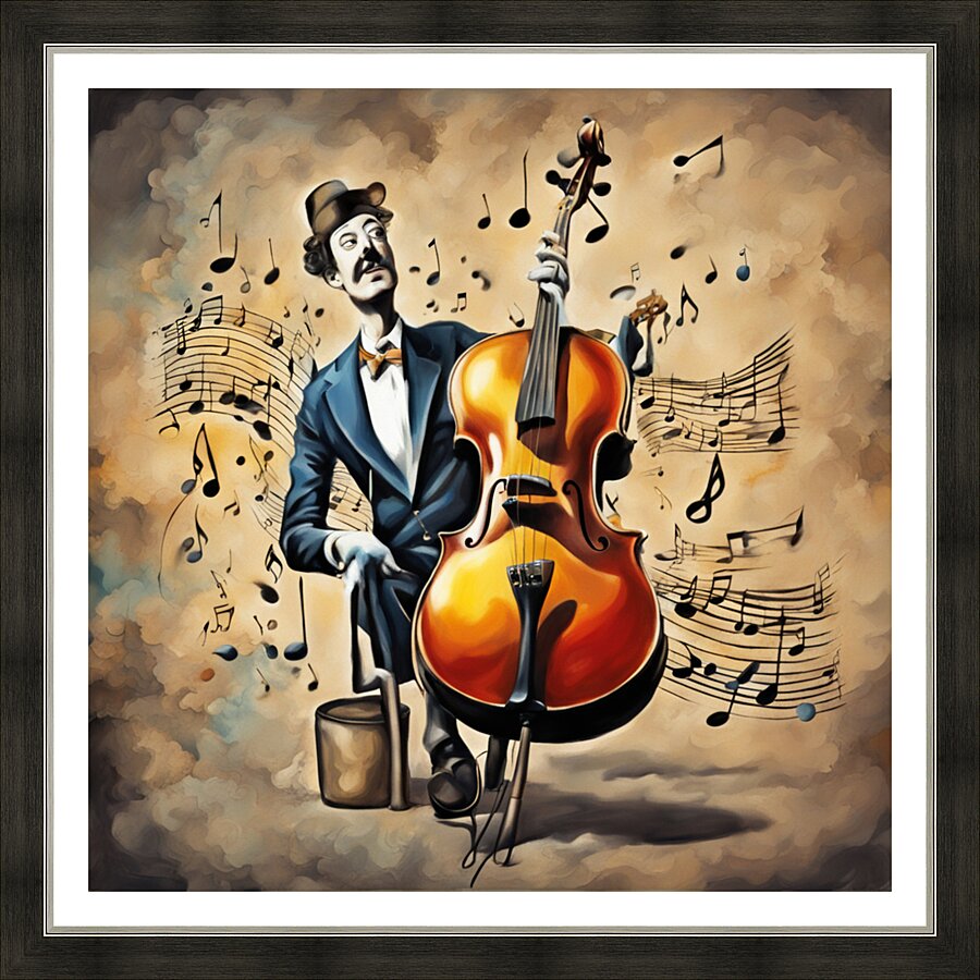 Rhythmic expression 100 Picture Frame print
