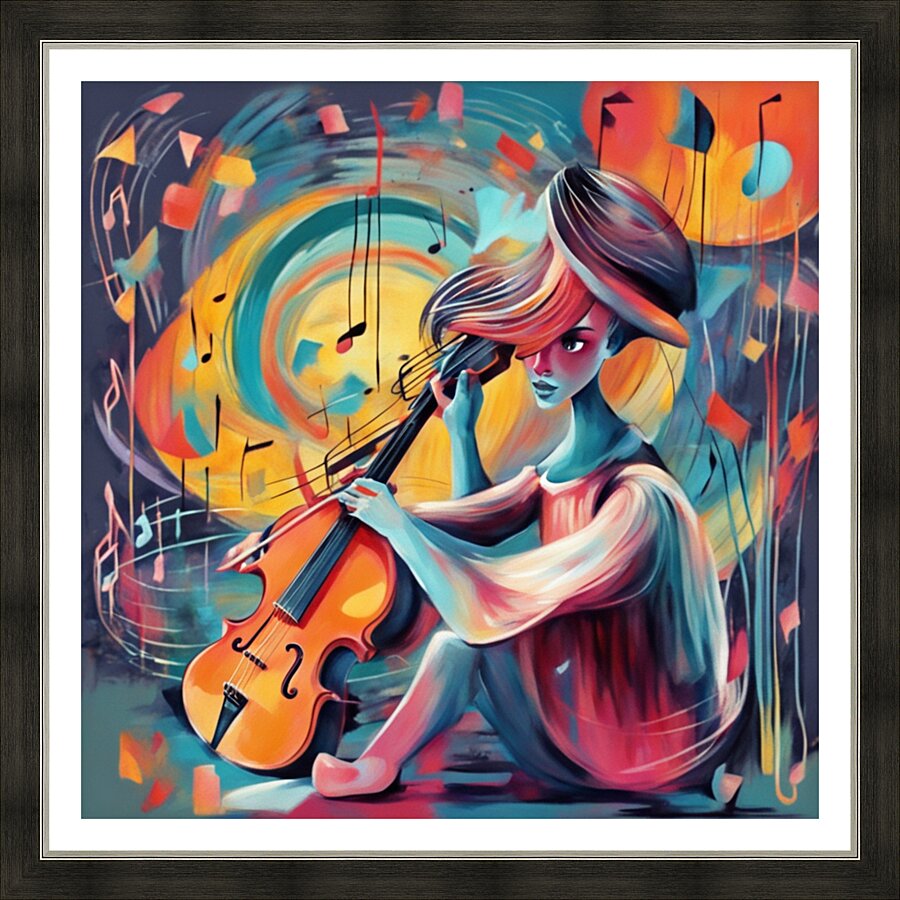 Rhythmic expression 130 Picture Frame print