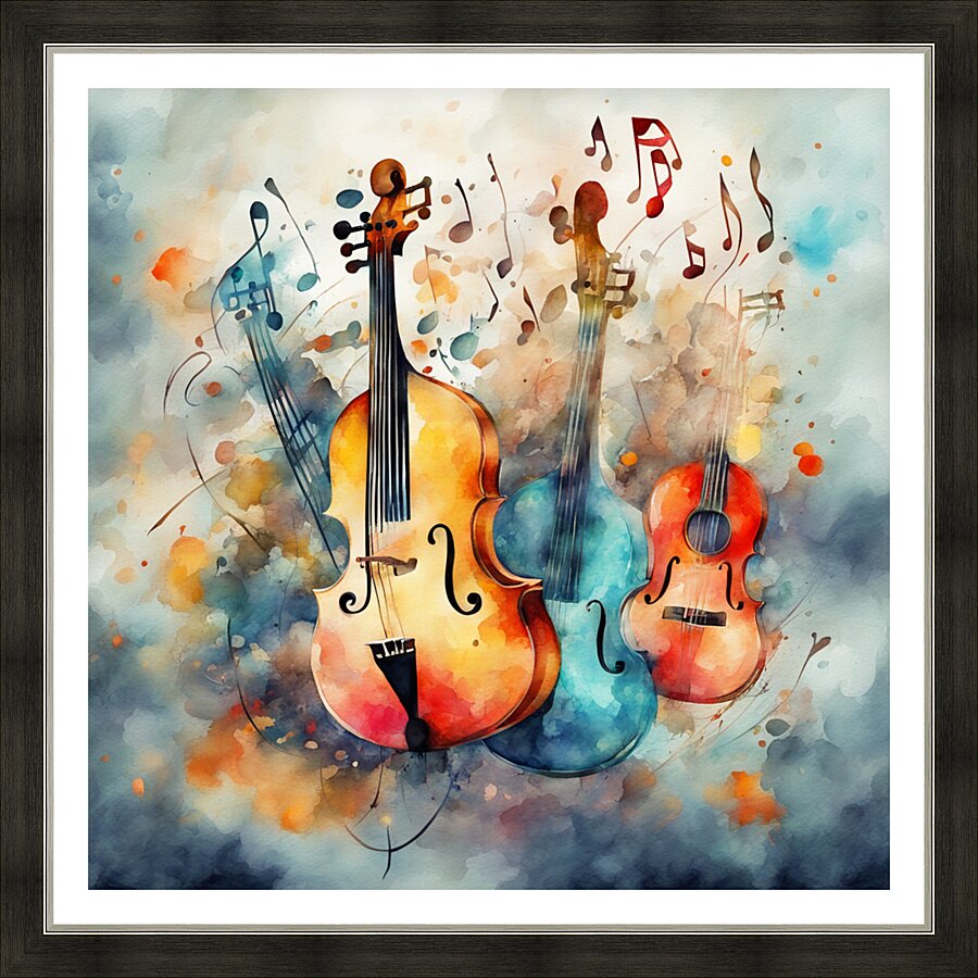 Rhythmic expression 106 Picture Frame print