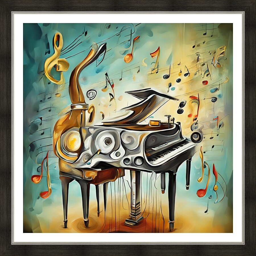 Rhythmic expression 87 Picture Frame print