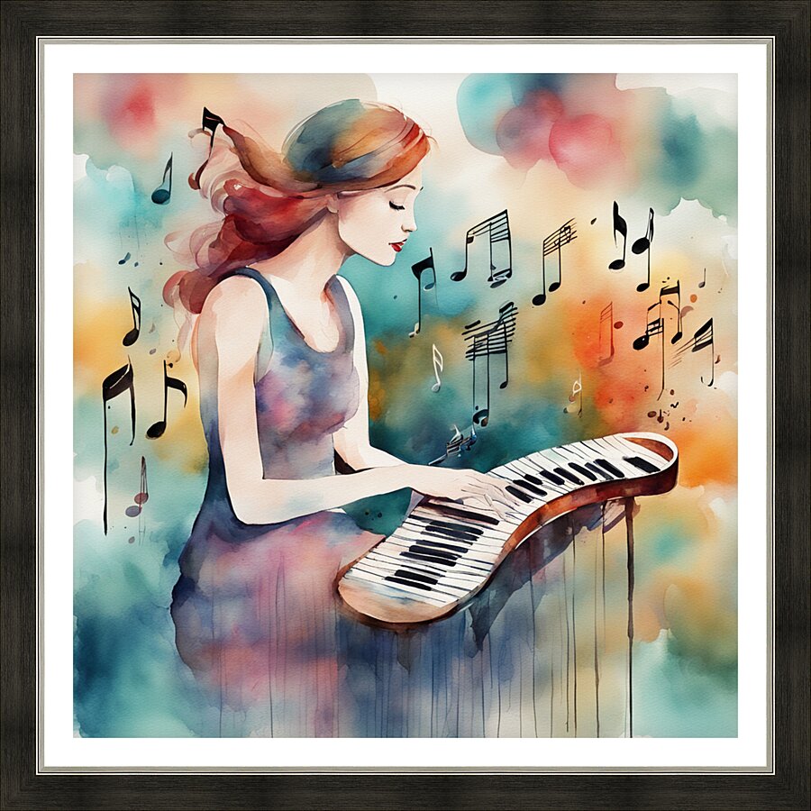 Rhythmic expression 76 Picture Frame print