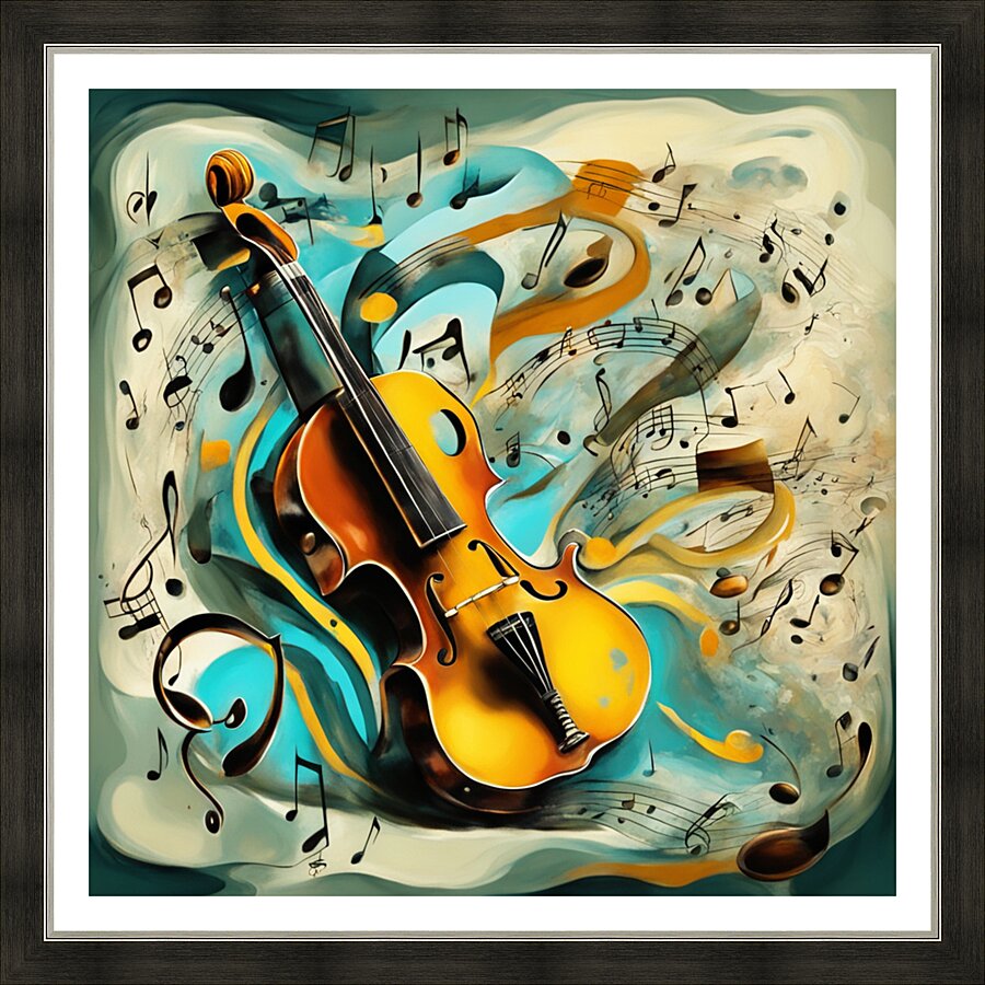Rhythmic expression 89 Picture Frame print