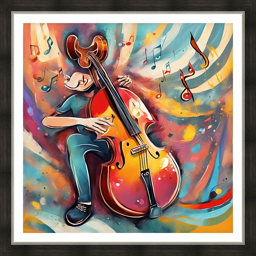 Rhythmic expression 134 Picture Frame print