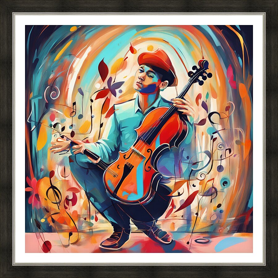 Rhythmic expression 133 Picture Frame print