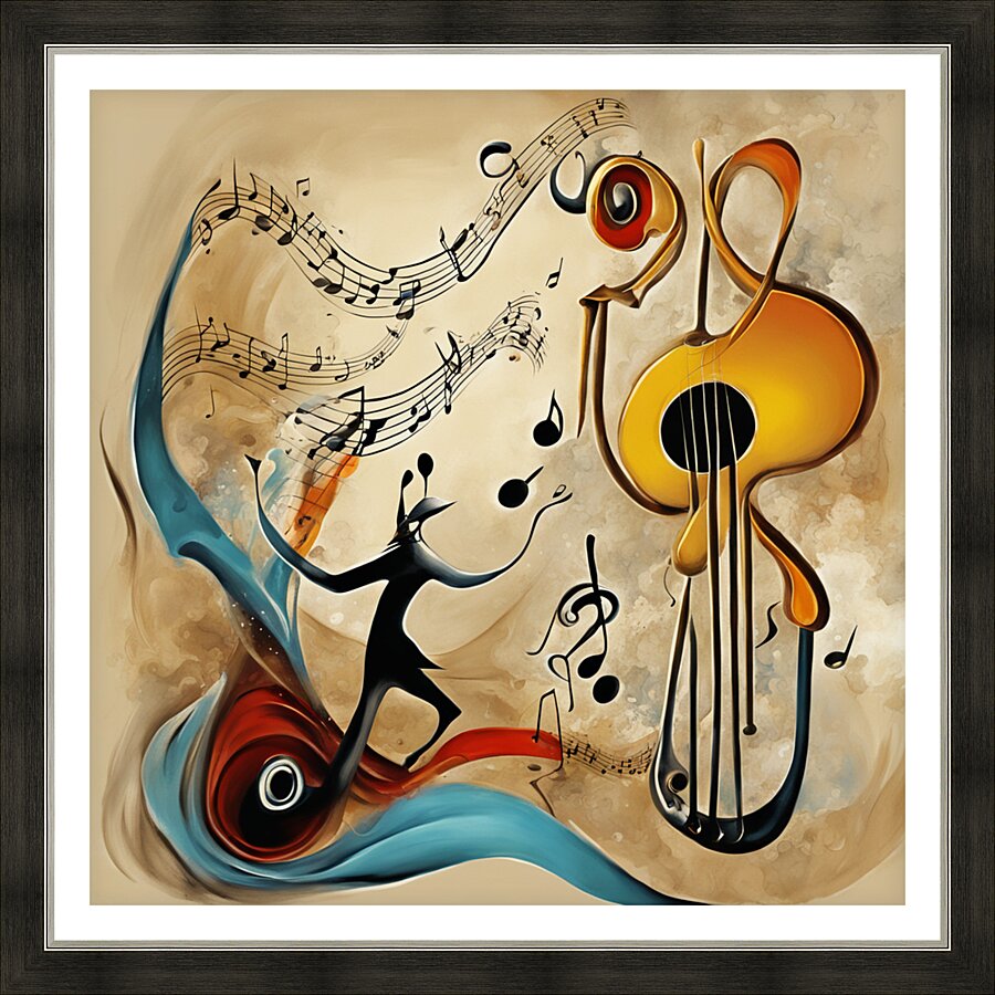 Rhythmic expression 95 Picture Frame print
