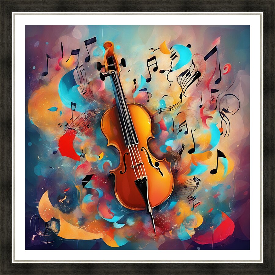 Rhythmic expression 131 Picture Frame print