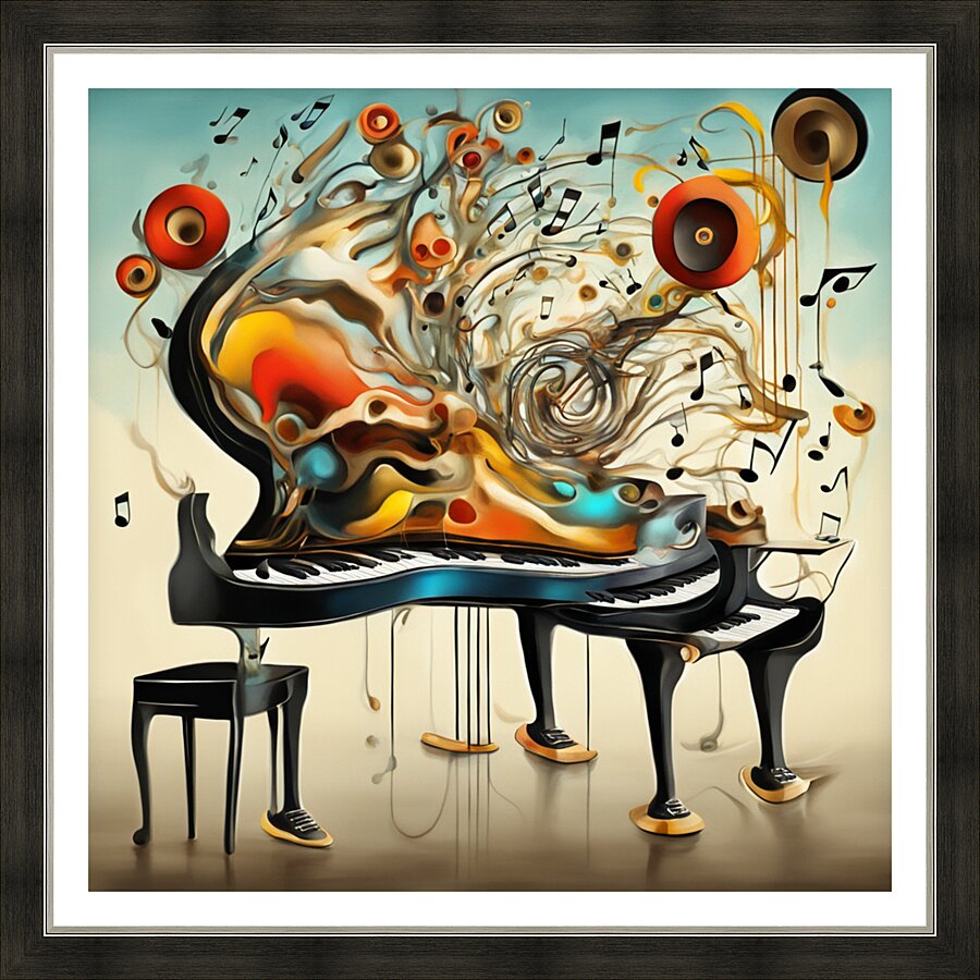 Rhythmic expression 85 Picture Frame print