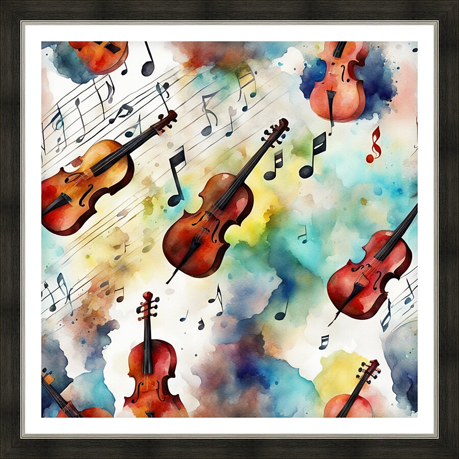 Rhythmic expression 119 Picture Frame print