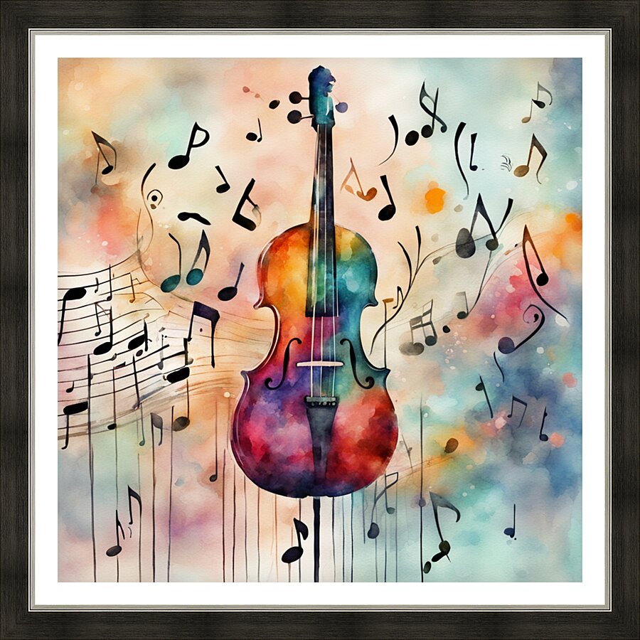 Rhythmic expression 103 Picture Frame print