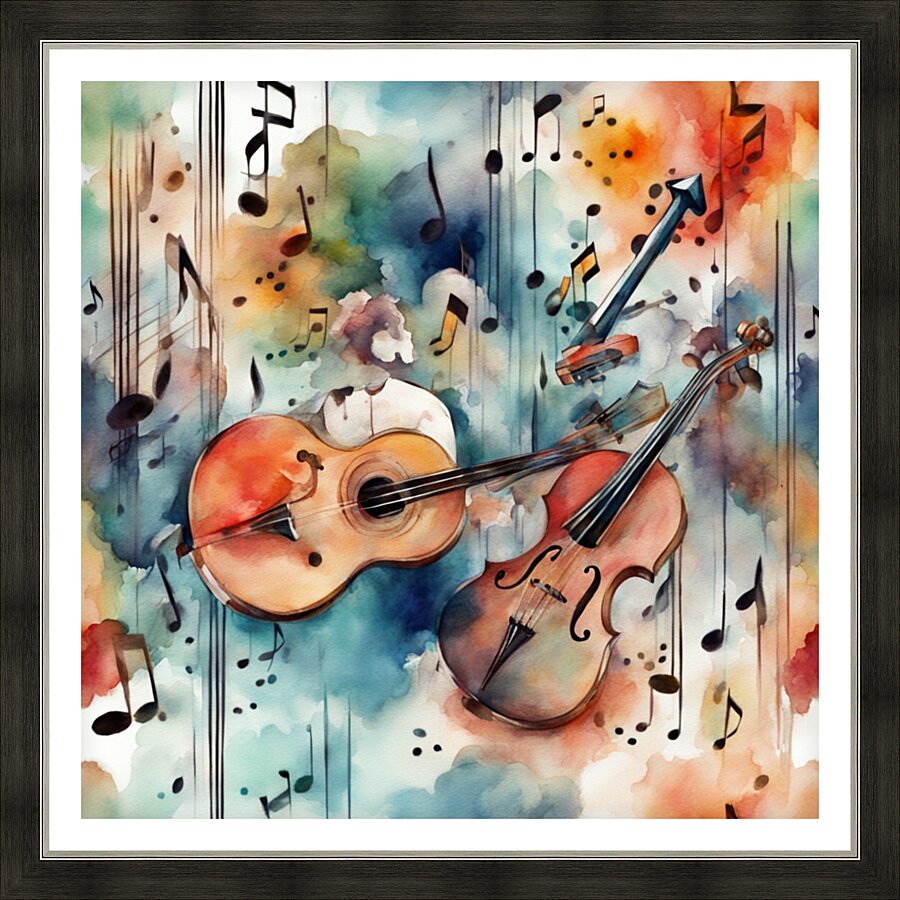 Rhythmic expression 121 Picture Frame print