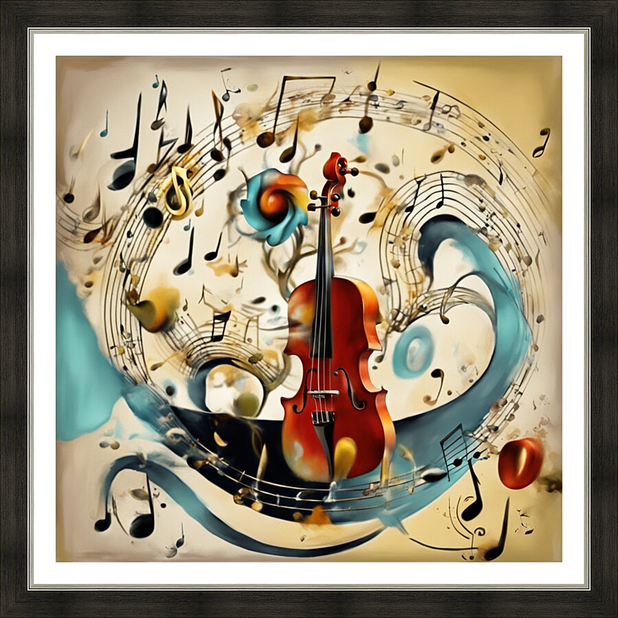 Rhythmic expression 98 Picture Frame print