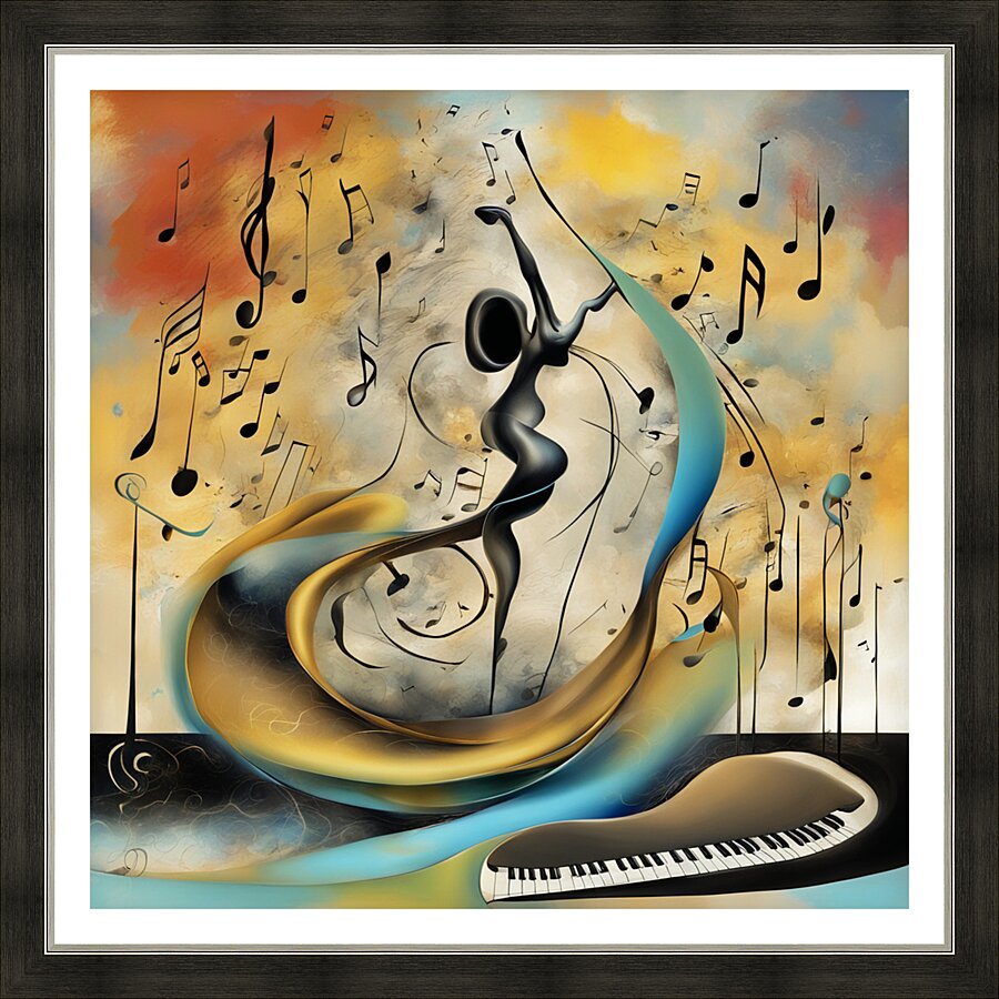 Rhythmic expression 88 Picture Frame print