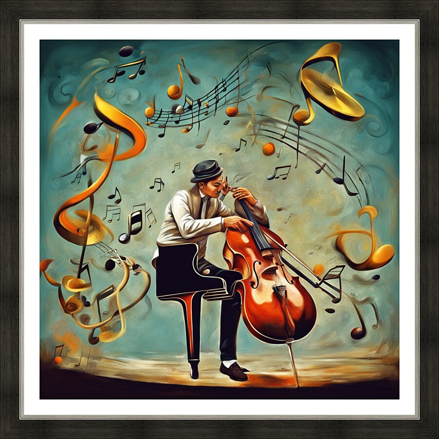 Rhythmic expression 101 Picture Frame print
