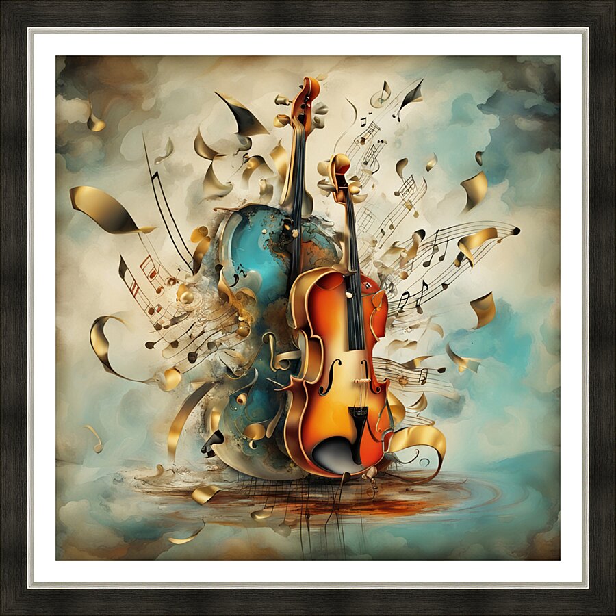Rhythmic expression 92 Picture Frame print
