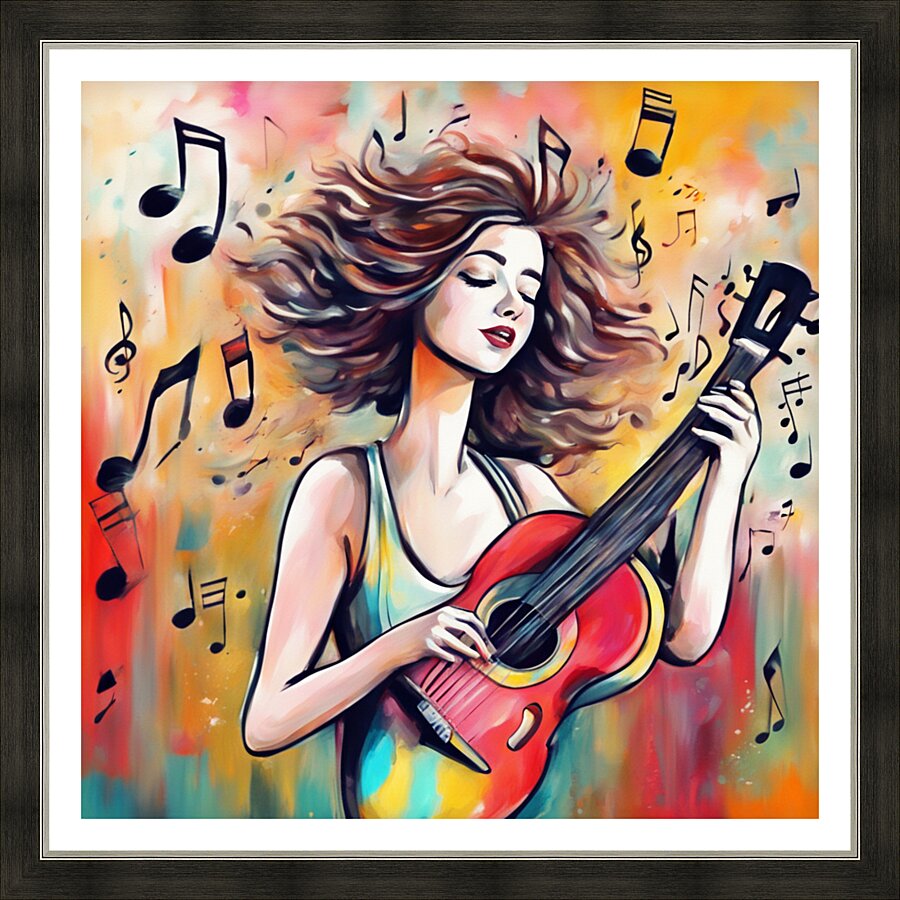 Rhythmic expression 137 Picture Frame print