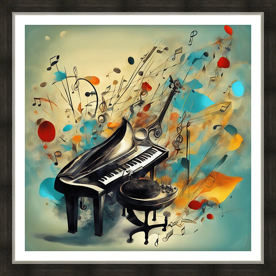 Rhythmic expression 118 Picture Frame print