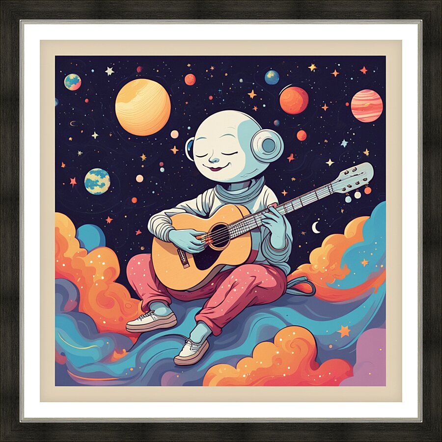 Dreamy Night 5 Picture Frame print