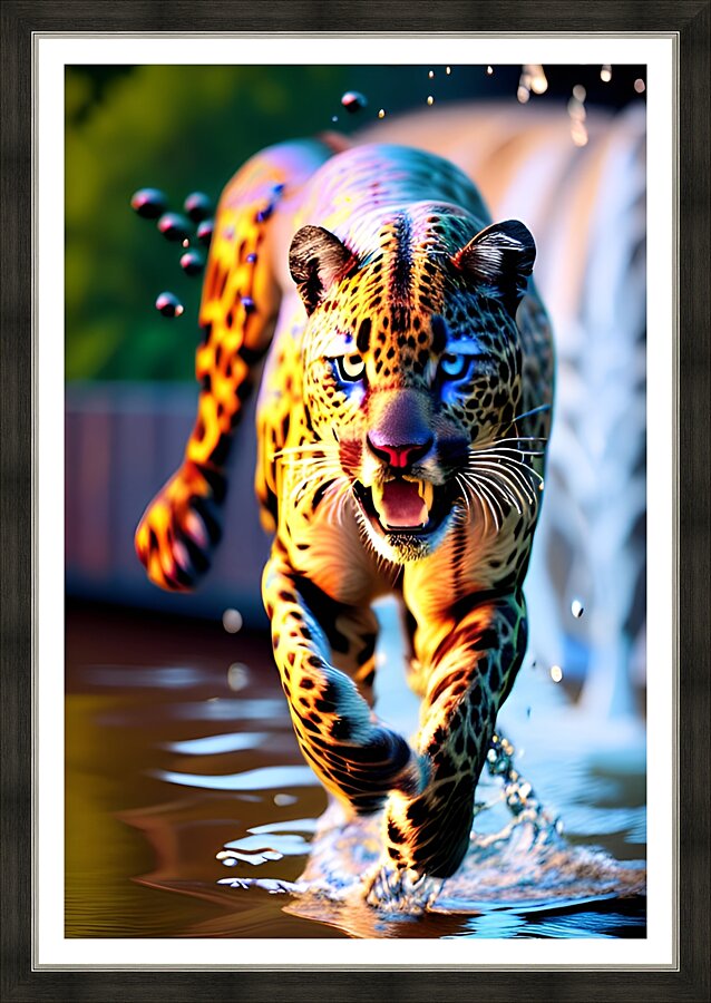 The Hunt Begins 5 Picture Frame print