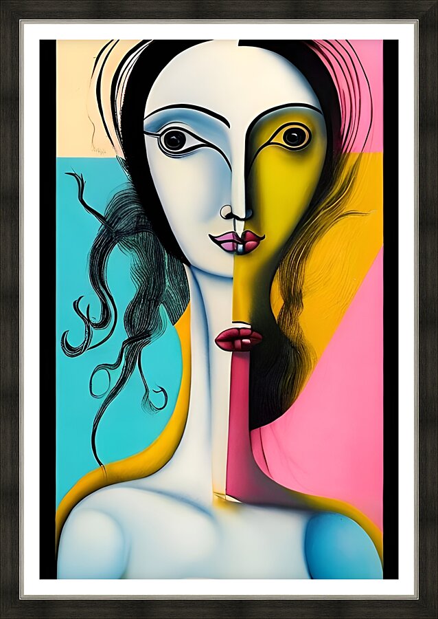 Modern Art Expression 29 Picture Frame print