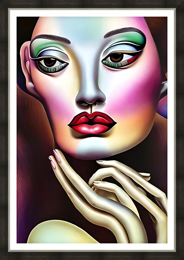 Modern Art Expression 27 Picture Frame print