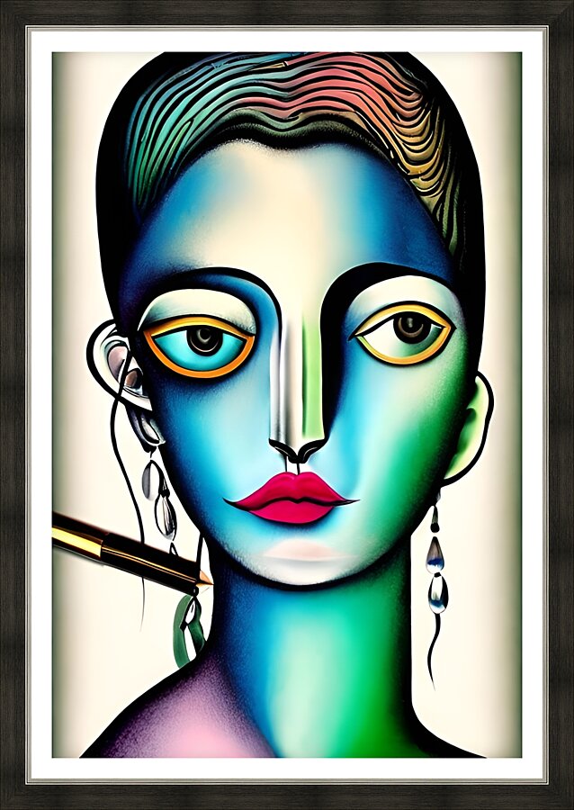 Modern Art Expression 32 Picture Frame print