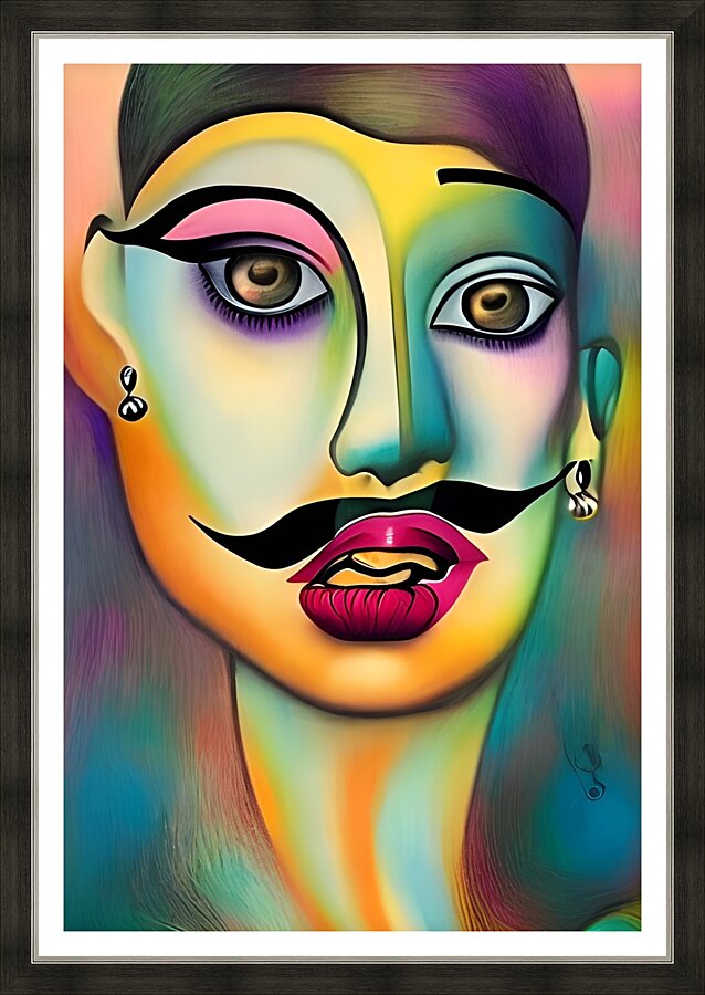 Modern Art Expression 28 Picture Frame print