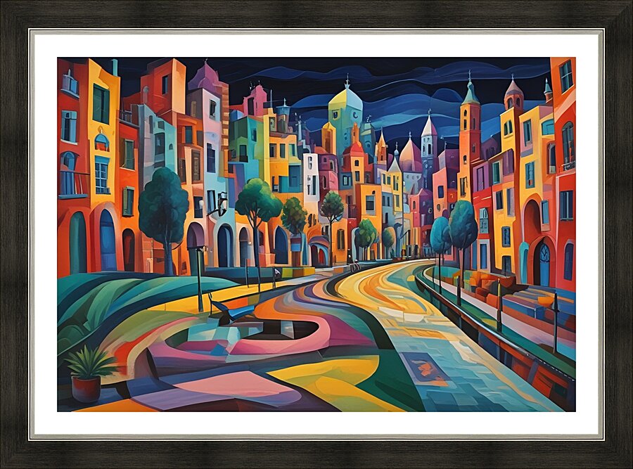 Urban Artistic Picture Frame print