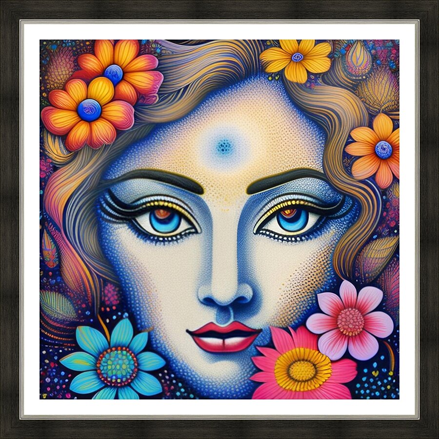 Flower Dreamscape 15 Picture Frame print